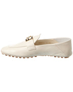 FENDI Baguette Logo Leather Loafer