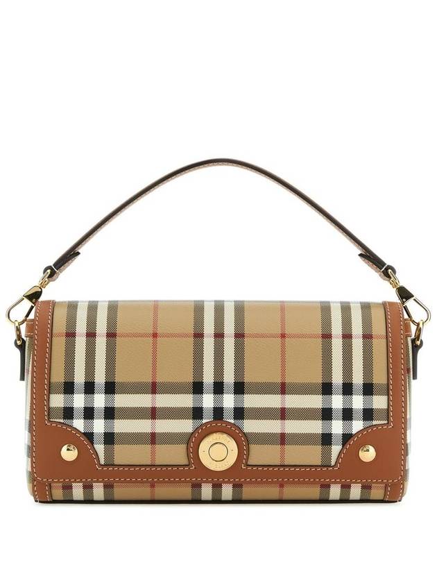 Burberry Check Shoulder Bag Beige