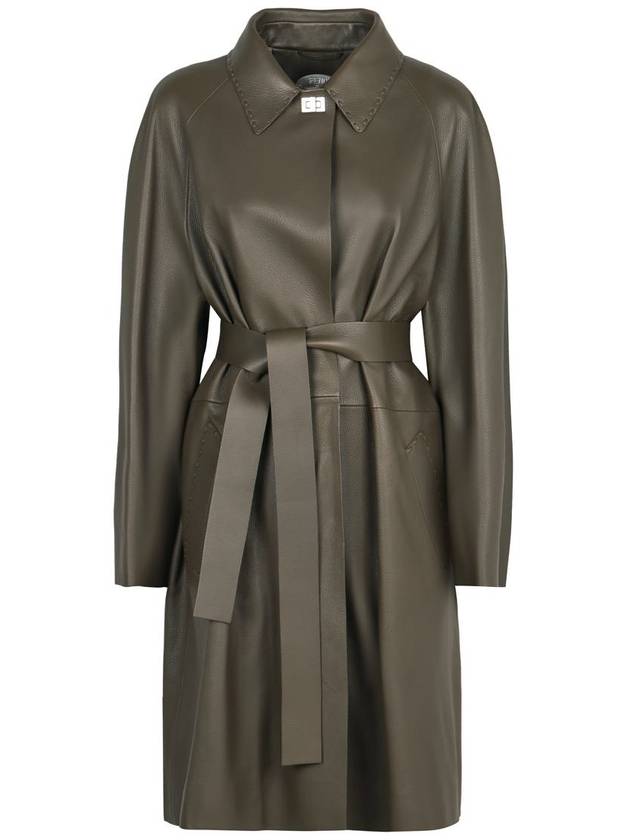 Fendi Fendi Leather Jacket