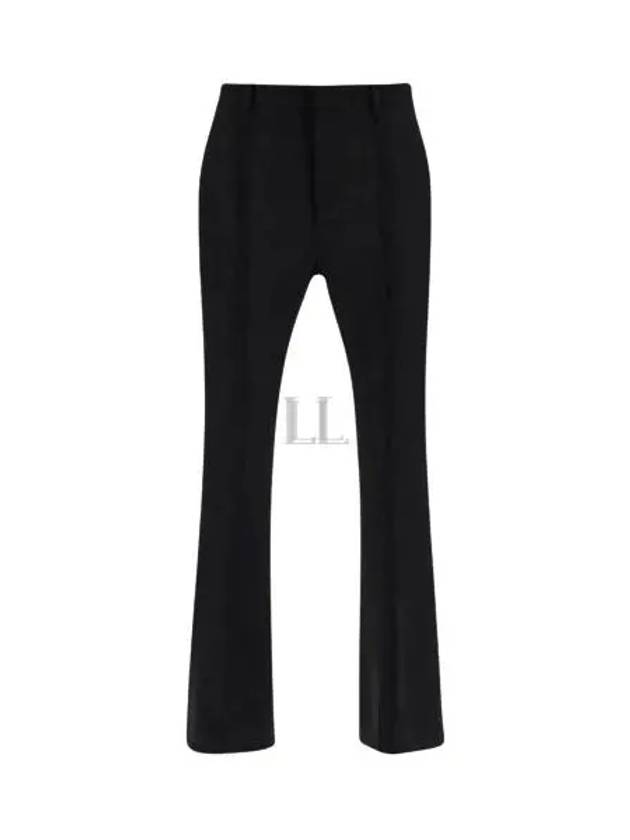 Bottega Veneta Veneta Flare High Waist Pants Black