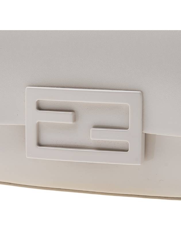 Fendi Baguette Phone Pouch Cross Bag White