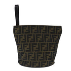 Fendi Zucca  Canvas Clutch Bag ()