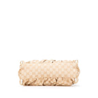 Gucci Abbey GG Canvas Leather Shoulder Bag