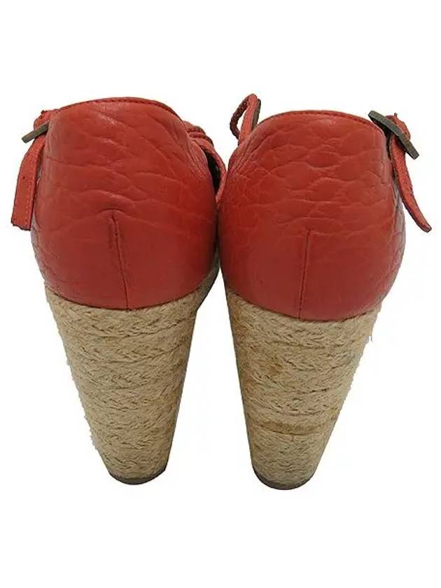 Fendi Smith Market Used Luxury Orange Shoes Women s