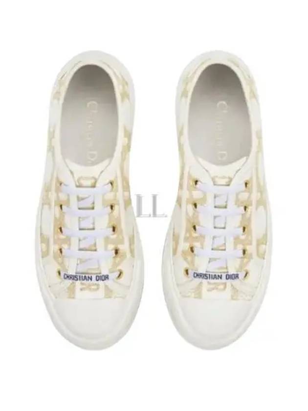 Walk'N'Dior Platform Low Top Sneakers White Dior