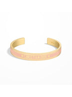 Cord Bangle Bracelet Gold Pink Dior