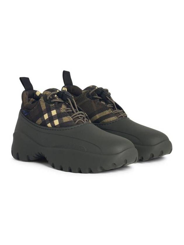 Burberry Burberry Green Fabric Blend Sneakers