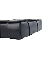 Bottega Veneta 741777 Intrecciato Pouch Cassette Cross Bag Navy 34313