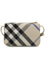 Burberry Snip Check Cross Bag Lichen