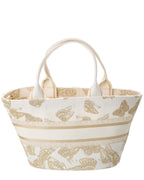 Dior Hat Canvas Basket Bag