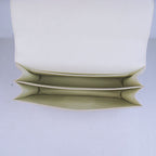 Hermes Calf Leather Message Bag H020 Beige Golden