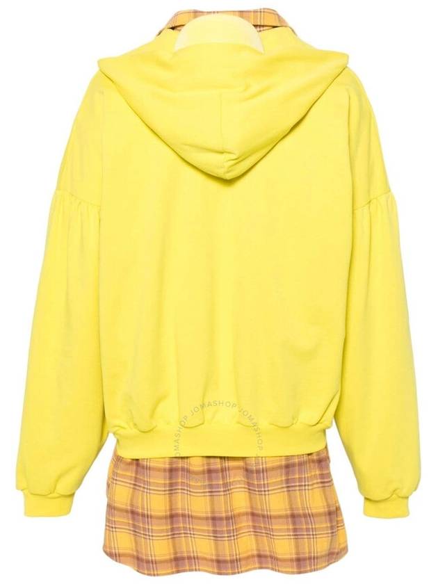 Balenciaga hooded sweatshirt 772206TPVG6 7440 YELLOW BLACK
