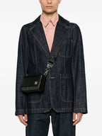 Fendi Men Squared Compact Messenger Bag