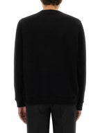 Burberry Logo Print Sweatshirt Black