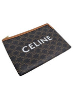 CELINE Celine 10D672BZQ 04LU Triope Small Pouch