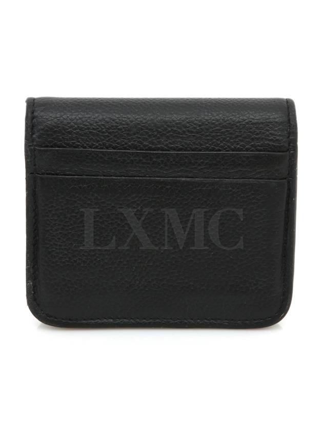 Balenciaga Everyday flap wallet black mini 594216