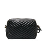 Saint Laurent Lou Cassandra V Stick Tasel  Shoulder Bag Camera Bag 520534 Black Leather  Saint Laurent