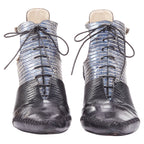 Dior Raf Simons Metallic Scale Embossed Cut Out Booties
