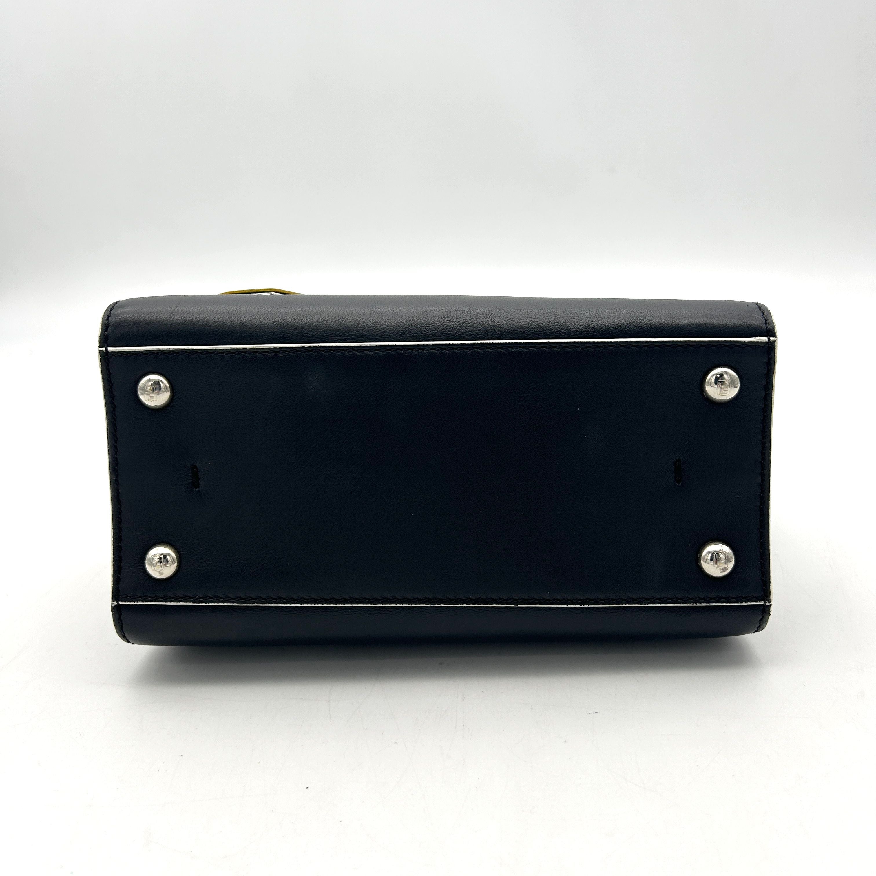 Fendi Black Leather Petite 3Jours Tote Fendi LA16266