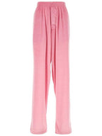 Balenciaga oversized fit mid waist track pants pink
