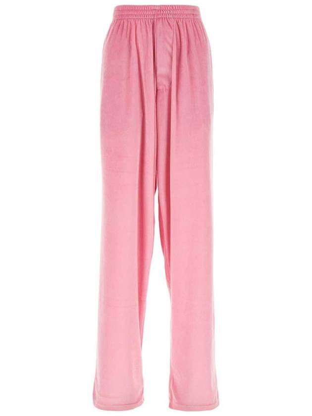 Balenciaga oversized fit mid waist track pants pink