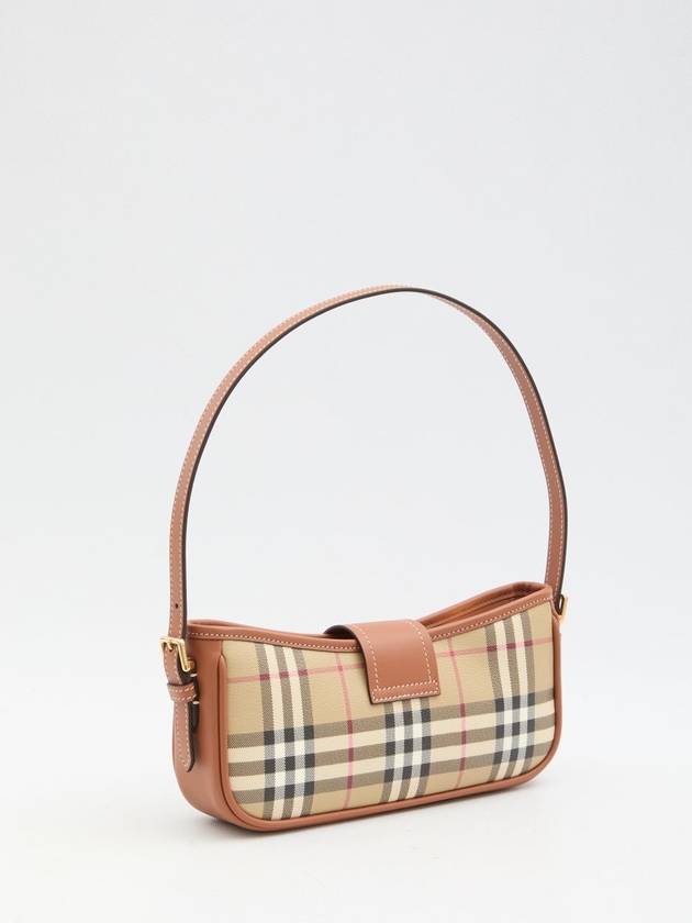 Burberry Check Shoulder Bag Brown