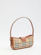 Burberry Check Shoulder Bag Brown