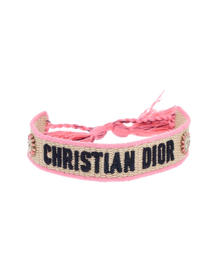 Dior Dioriviera Raffia Bracelet