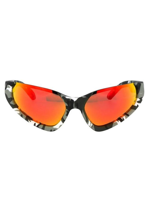 Balenciaga Eyewear Camouflage Sunglasses Gray