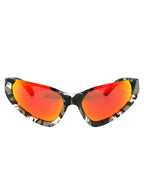 Balenciaga Eyewear Camouflage Sunglasses Gray