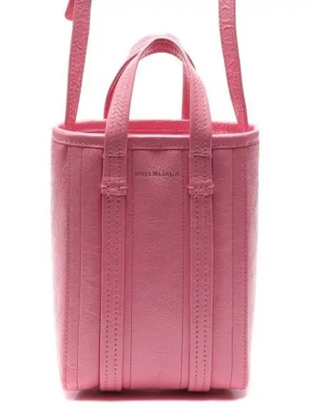 Balenciaga Lambskin Phone Pouch Mini Bag Pink