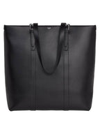 CELINE Cabas Buckle Smooth Calfskin Tote Bag Black