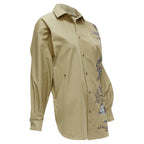 Christian Dior Jardin dhiver khaki bird flower dress shirt