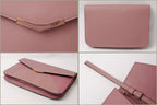 Fendi Clutch Bag Light Purple with Strap