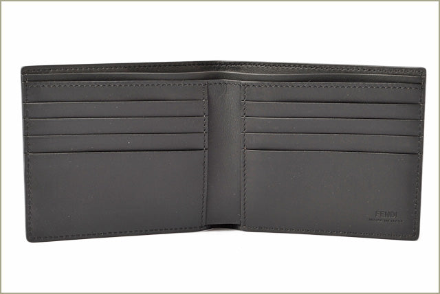 Fendi Leather Folding Wallet 7M0169