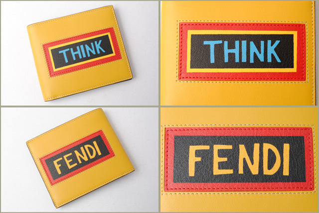 Fendi Leather Folding Wallet 7M0169