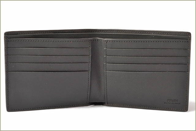 Fendi Leather Folding Wallet 7M0169