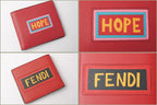 Fendi Leather Folding Wallet 7M0169