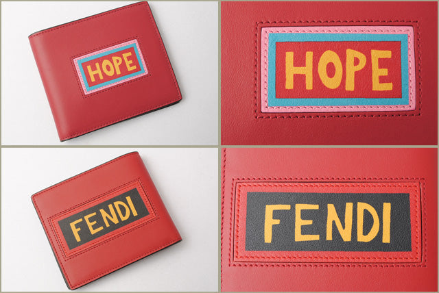 Fendi Leather Folding Wallet 7M0169