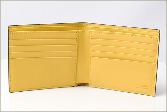 Fendi Leather Bifold Wallet 7M0169
