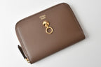 Fendi Leather Zip Wallet Brown/Black 8M0401