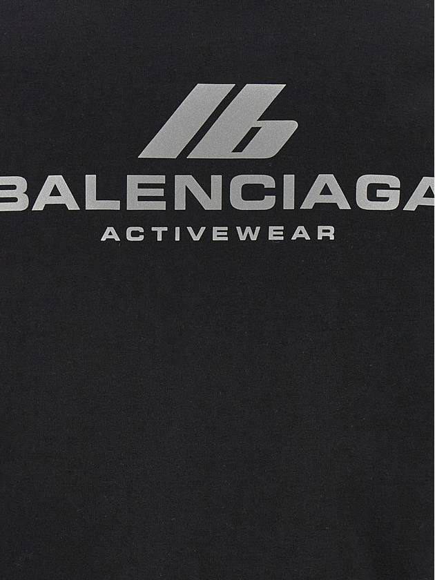 Balenciaga Balenciaga Logo Print Hoodie