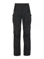 Fendi Women's Nylon Cargo Track Pants Black