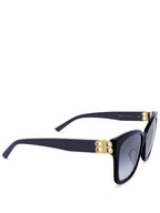 Balenciaga BB Temple Cat Eyes Sunglasses Blue