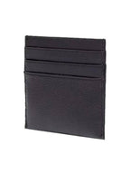 Fendi Logo Diamond Card Wallet Black