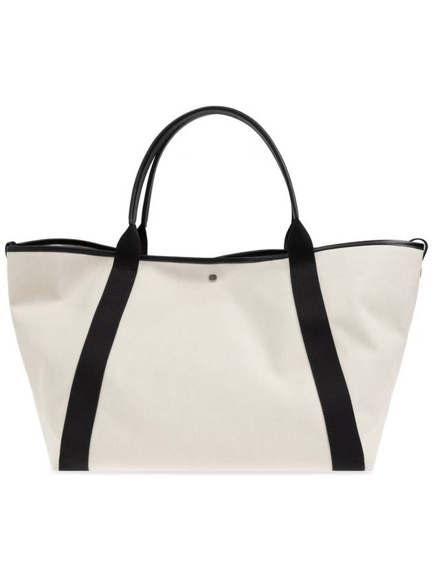 Balenciaga Biarritz Shopper Large Tote Bag Cream