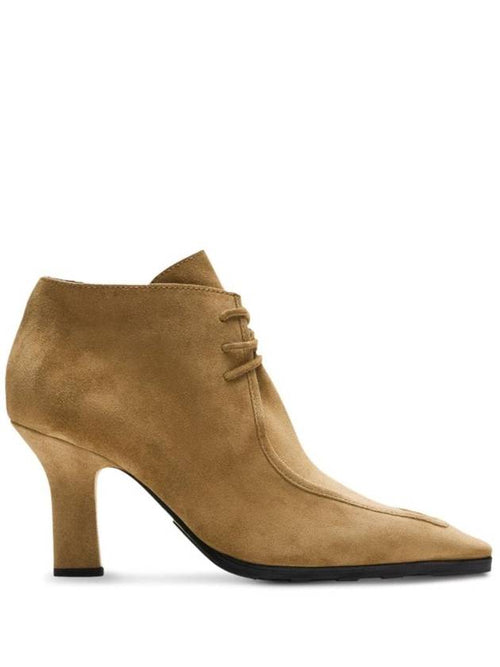 Burberry Storm Suede Ankle Boots 85mm 8077772