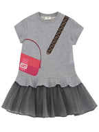 Fendi Kids Women Print One Piece JFB382 AEY0 F0WG5