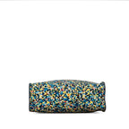 Fendi  Navy Nylon Leather Handbag Tote Bag ()
