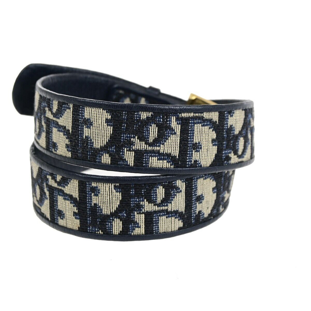Dior Trotter  Canvas Belt  (Pre-Owned)